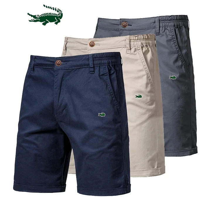 【1枚買うともう1枚プレゼント】LACOSTE 2023 メンズ ビジネスカジュアルショーツ
