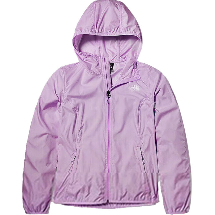 【The North Face】男性と女性の 2023 新しい夏の古典的なファッション薄氷シルク日焼け止め服