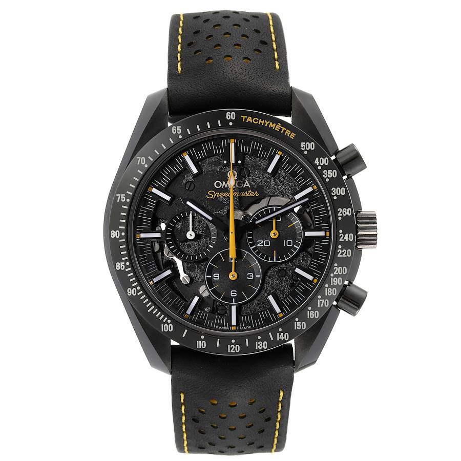【50周年記念限定版】Omega スピードマスター「⁠ダークサイド オブ ザ ムーン⁠」アポロ 8 号クロノグラフ月面着陸時計