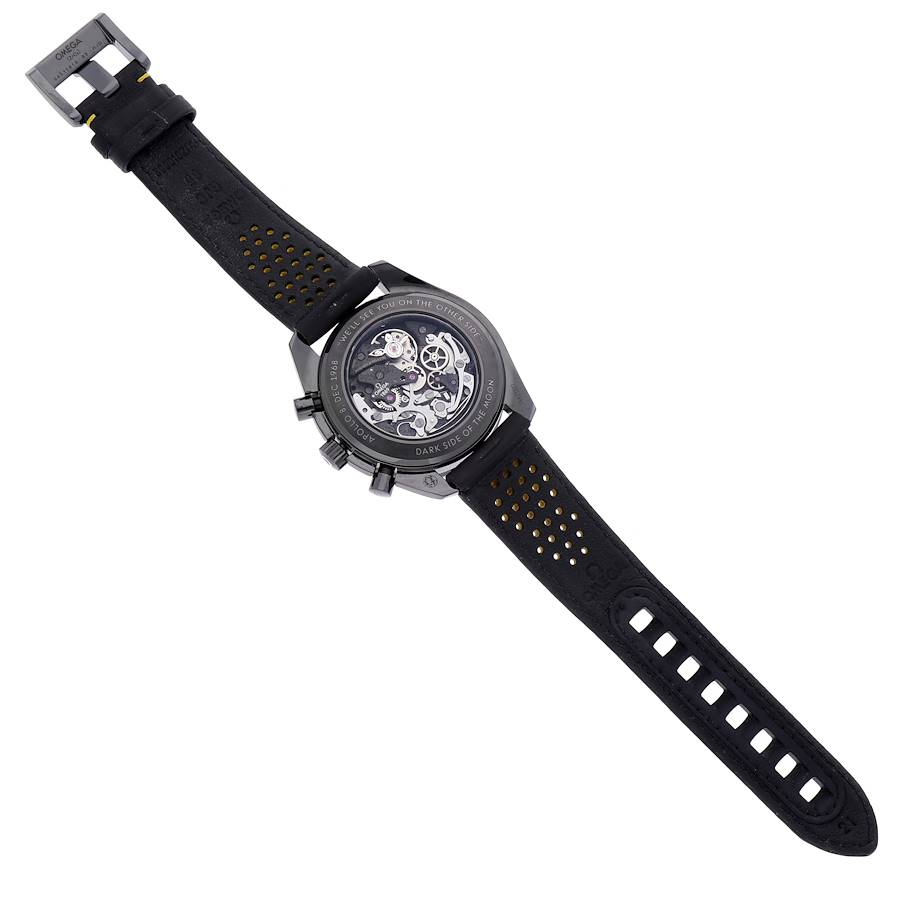 【50周年記念限定版】Omega スピードマスター「⁠ダークサイド オブ ザ ムーン⁠」アポロ 8 号クロノグラフ月面着陸時計