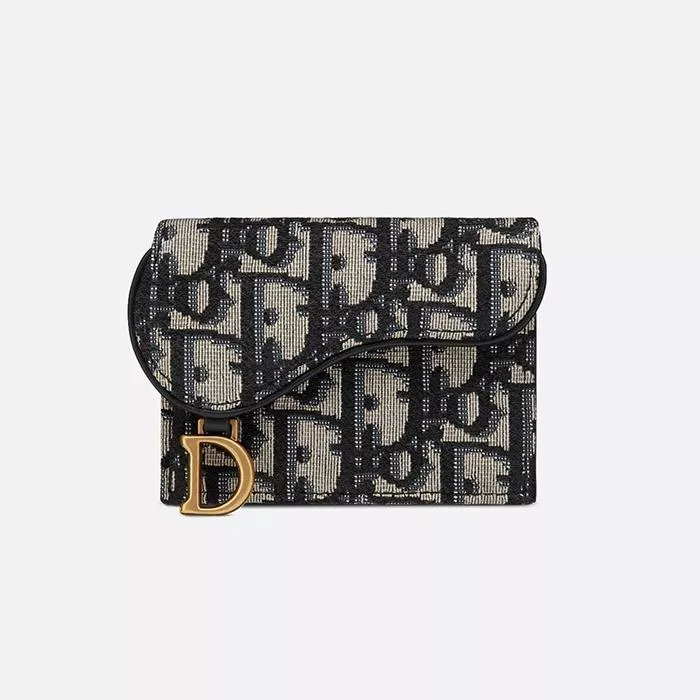 【DIOR】【すぐ届く】【送料無料】【代金引換】国内発送 ディオール SADDLE コンパクトウォレット 財布【財布】