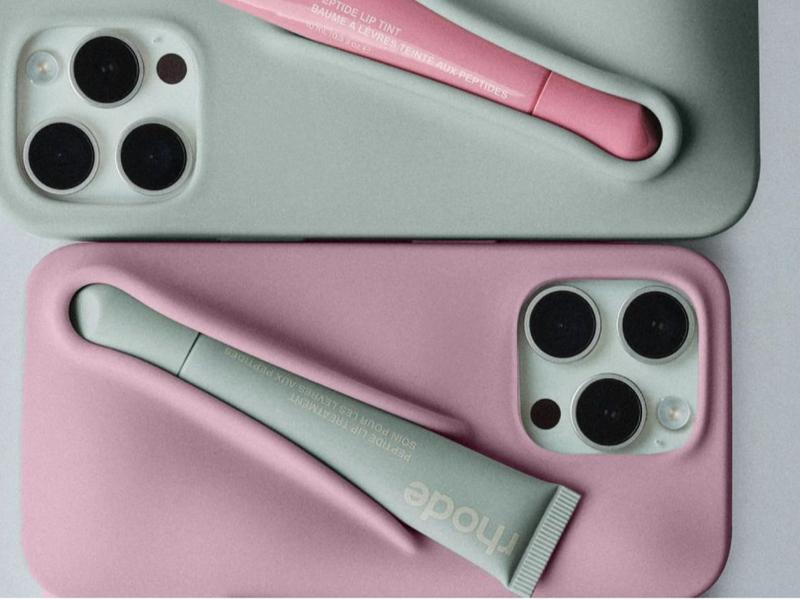 Hailey ヘイリー Kendou 同じスタイルのリップケース リップグロス ポータブル iPhone ケース