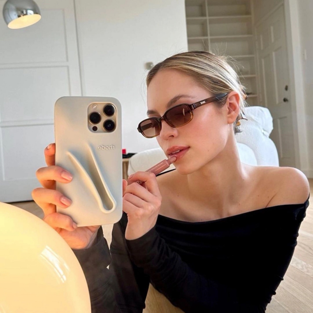 Hailey ヘイリー Kendou 同じスタイルのリップケース リップグロス ポータブル iPhone ケース