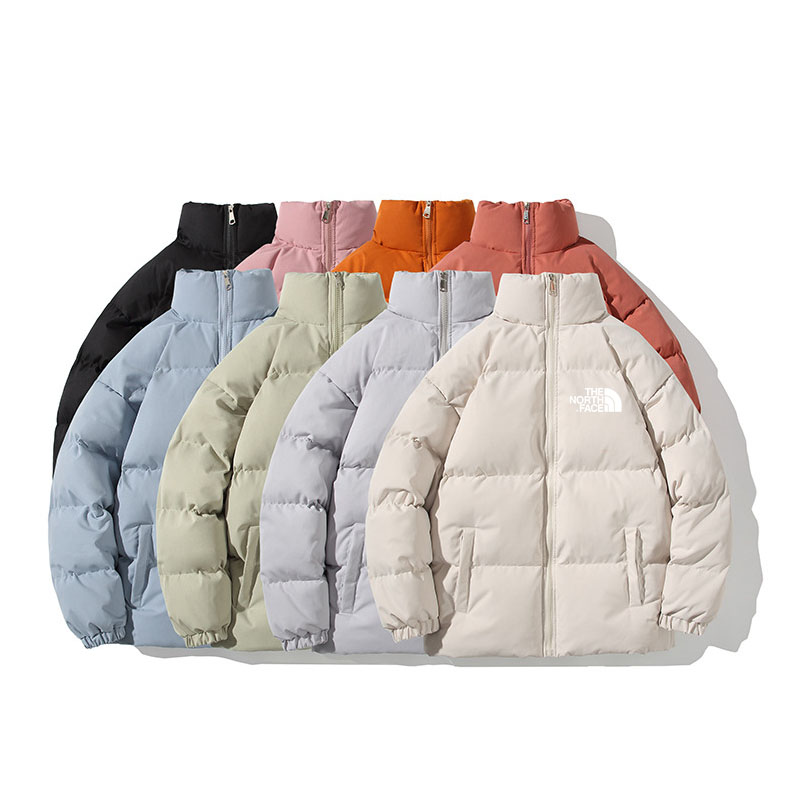 The North Face新作秋冬純綿コート大きいサイズゆったり快適で暖かい厚みのあるスタンドカラーノースフェイスコート