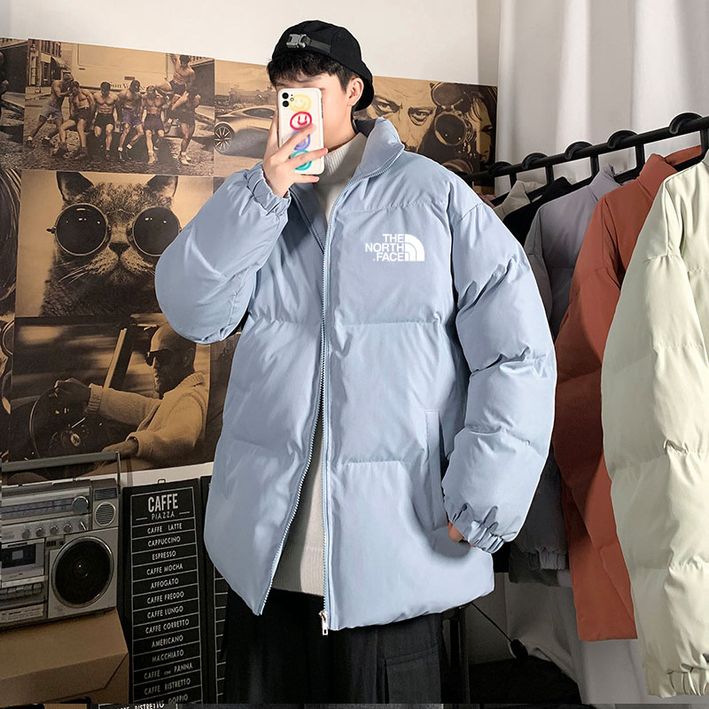 The North Face新作秋冬純綿コート大きいサイズゆったり快適で暖かい厚みのあるスタンドカラーノースフェイスコート